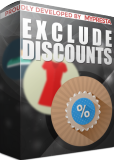 PrestaShop Exclude group discount from products with specific price This module allows you to exclude discounted products from further price reductions applied to speci...