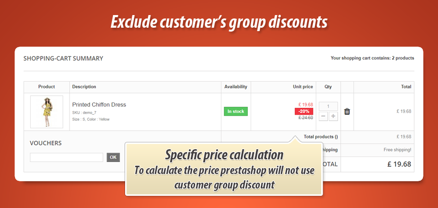 Zdjęcie 5: Wykluczenie rabatu grupowego z przecenionych produktów