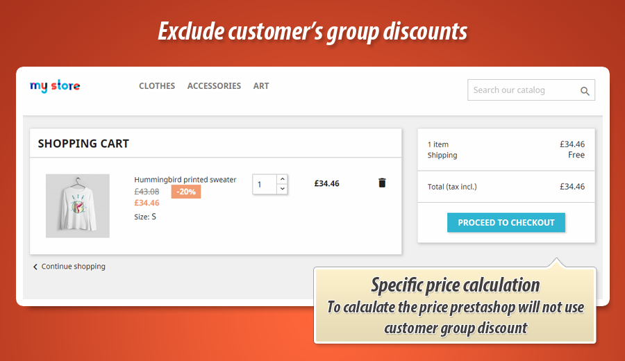 Zdjęcie 2: Wykluczenie rabatu grupowego z przecenionych produktów