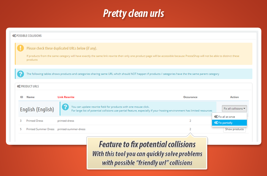 Image 2: Pretty / Clean URLs PRO