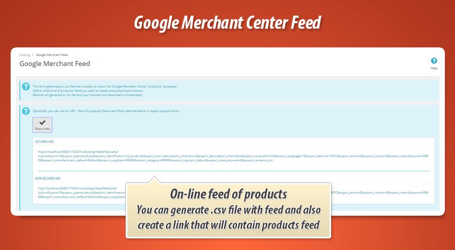 Image 7: Google merchant center feed