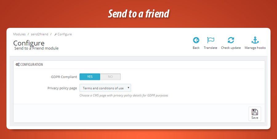 Image 4: Send to a friend