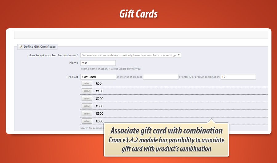 Foto 6: Tarjetas de regalo: vender códigos de cupón