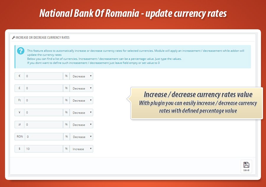 Zdjęcie 2: Aktualizacja kursów z BNR (Rumuński Bank Narodowy)