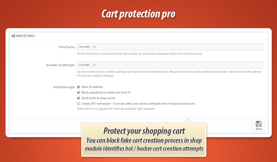 Foto 3: Protección de carro pro