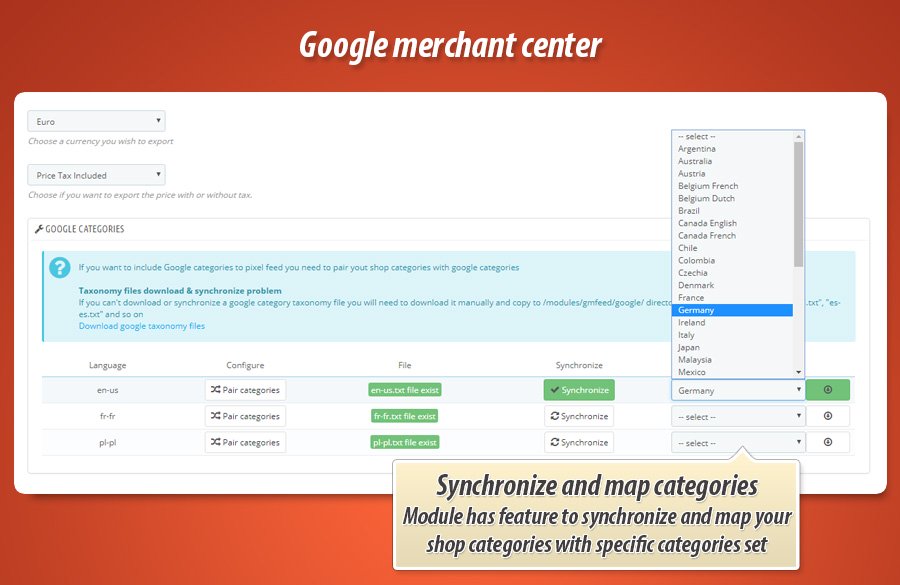 Image 5: Google merchant center feed