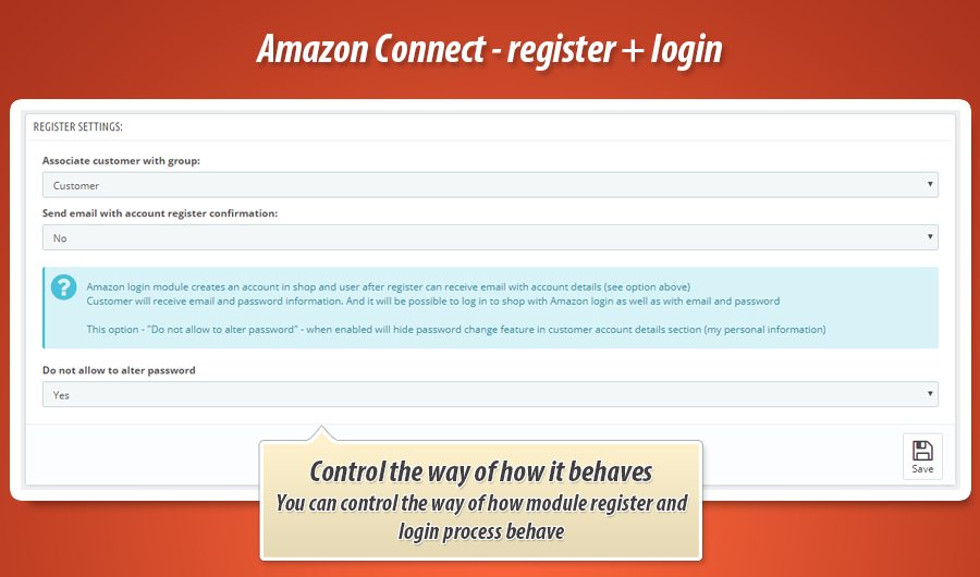 Foto 5: Amazon connect (registro + inicio de sesión)