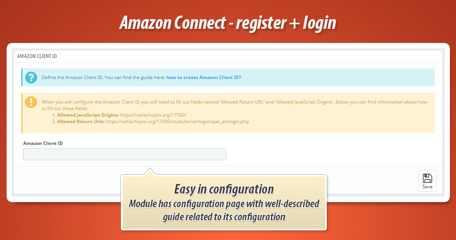 Foto 7: Amazon connect (registro + inicio de sesión)