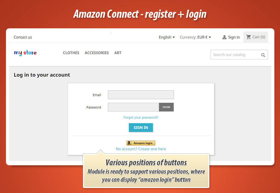 Foto 2: Amazon connect (registro + inicio de sesión)