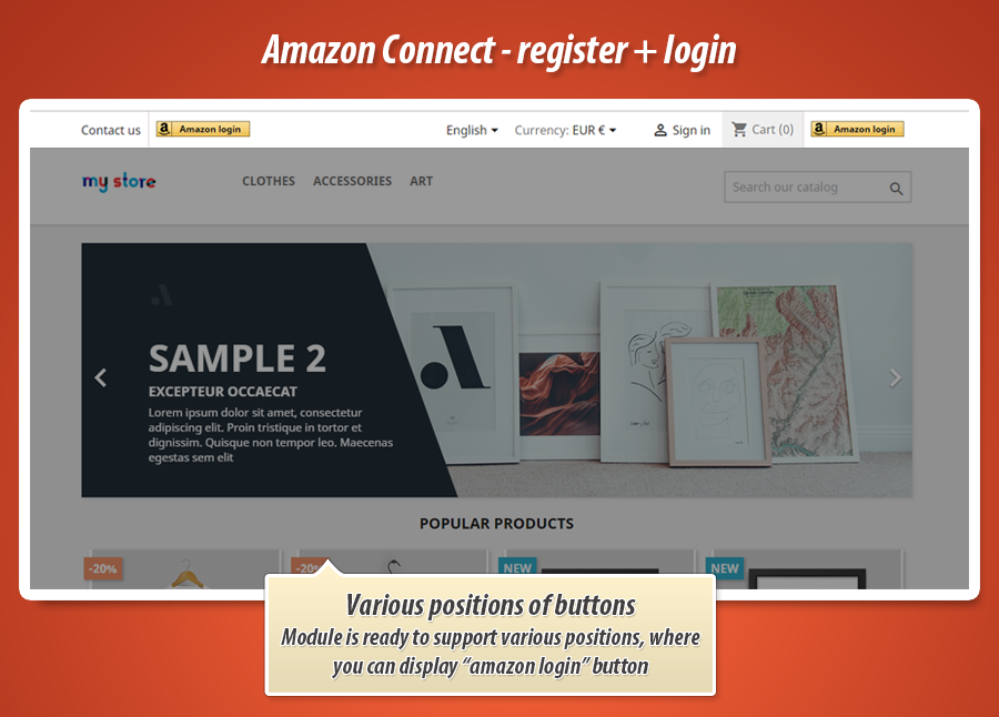 Foto 3: Amazon connect (registro + inicio de sesión)