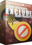 PrestaShop Disable group discount for specific products With this module you can disable group discounts for specific products. This means that price of sel...