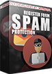 PrestaShop Customer register spam protection Customer register form SPAM protection is a module that blocks spammers in your shop. Spammers and bots will not have possibility to create fake customer accounts. Plugin is based on spam identification algorithm implemented to module and on popular spam identification API from StopForumSpam service.