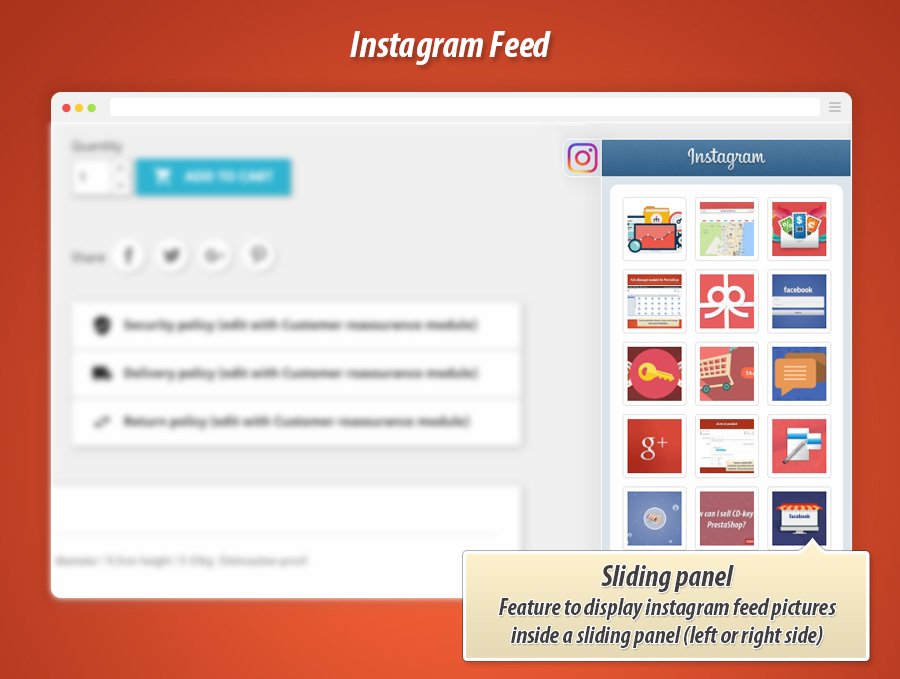 Photo 1: Flux Instagram produits