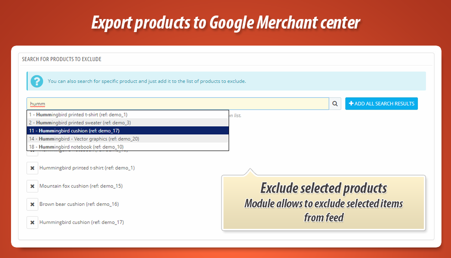 Image 4: Google merchant center feed