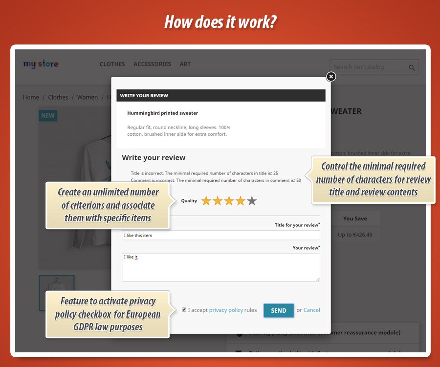 Image 2: Free product reviews (comments)