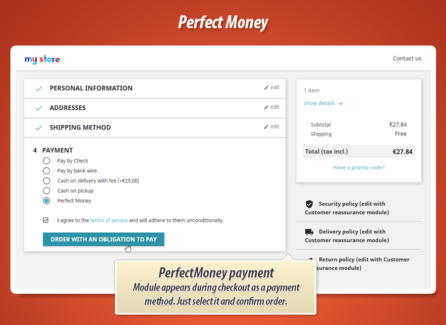 Zdjęcie 2: Perfect Money