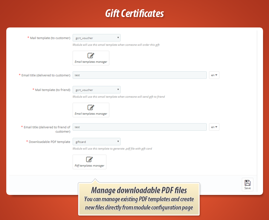 Foto 3: Tarjetas de regalo: vender códigos de cupón