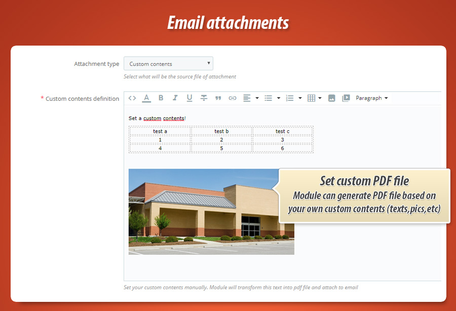 Image 3: Email attachments