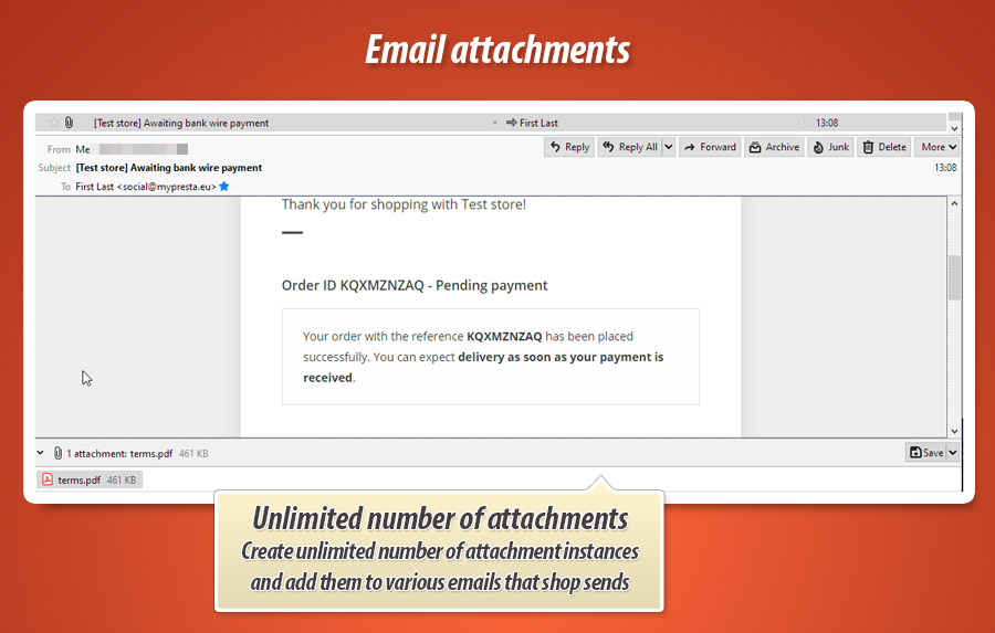 Image 6: Email attachments
