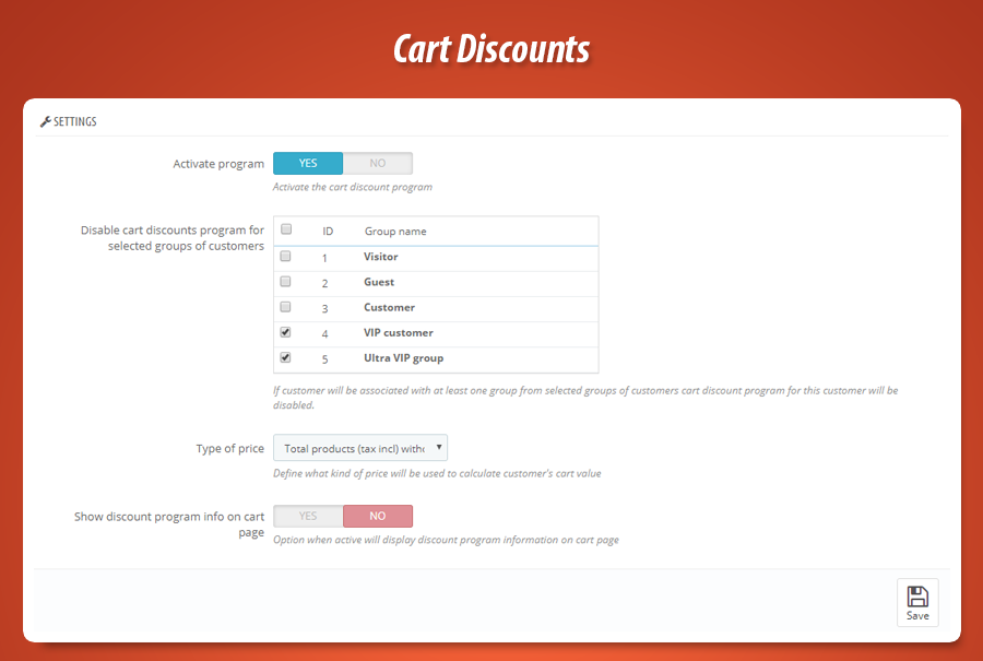 Zdjęcie 5: Zniżka zależna od wartości koszyka