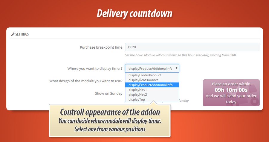 Zdjęcie 10: Odliczanie czasu do wysyłki zamówień