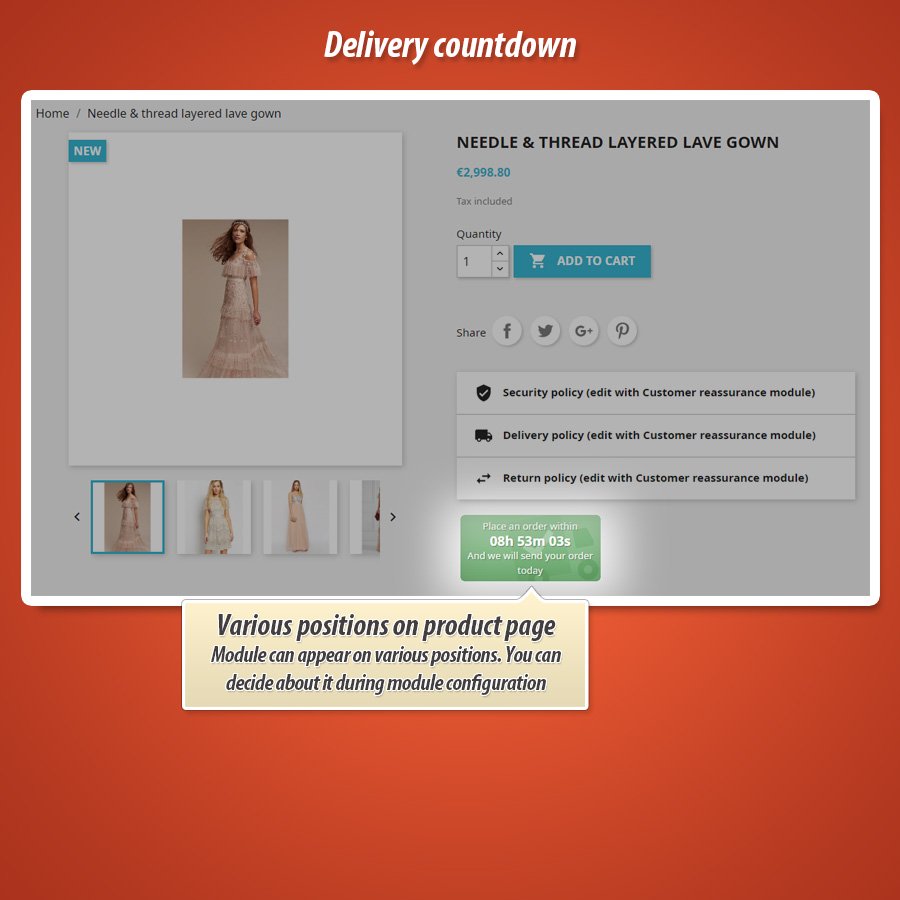 Zdjęcie 6: Odliczanie czasu do wysyłki zamówień