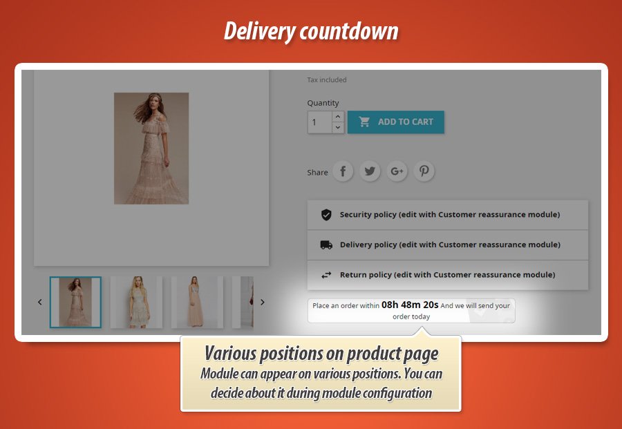 Zdjęcie 5: Odliczanie czasu do wysyłki zamówień