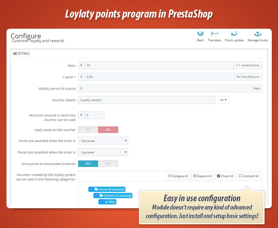 Foto 6: Puntos de lealtad