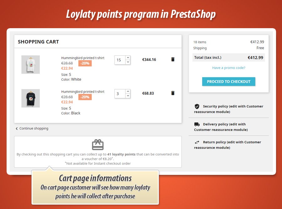 Foto 3: Puntos de lealtad