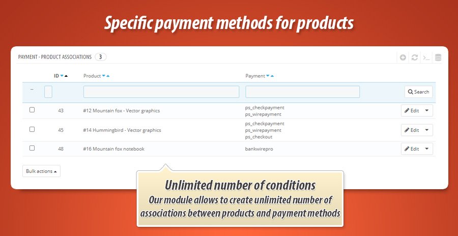 Image 5: Payment methods by products