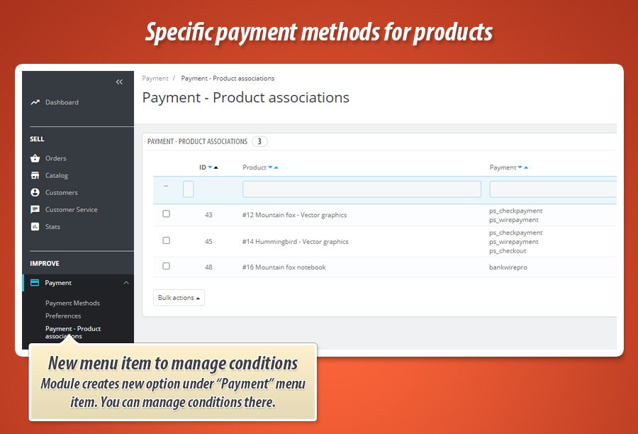 Image 6: Payment methods by products