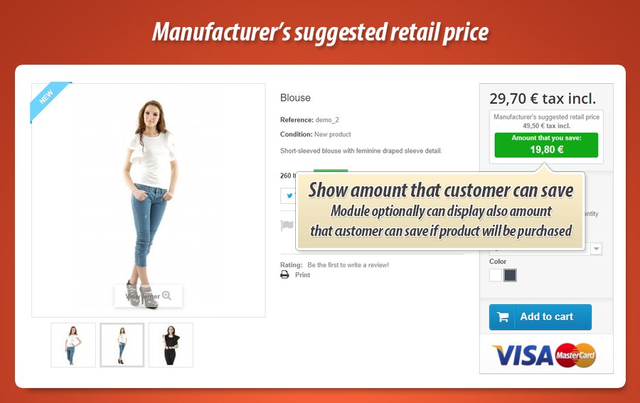 Photo 3: MSRP prix conseillé / recommandé