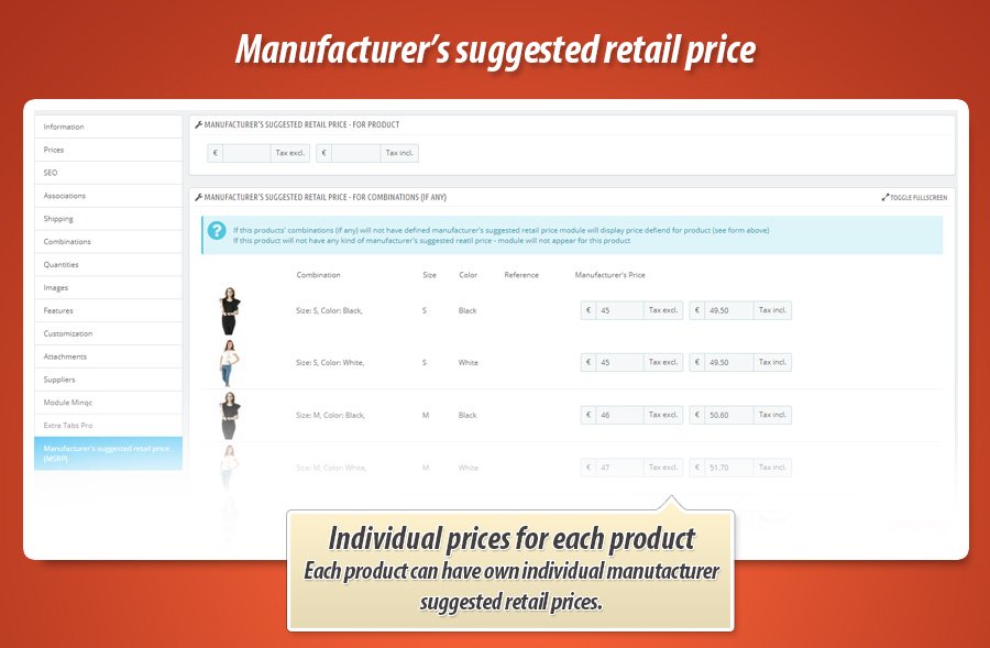 Photo 7: MSRP prix conseillé / recommandé