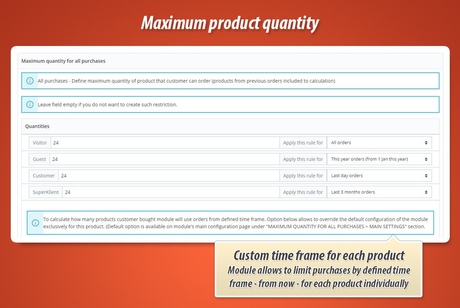 Image 3: Maximum product quantity