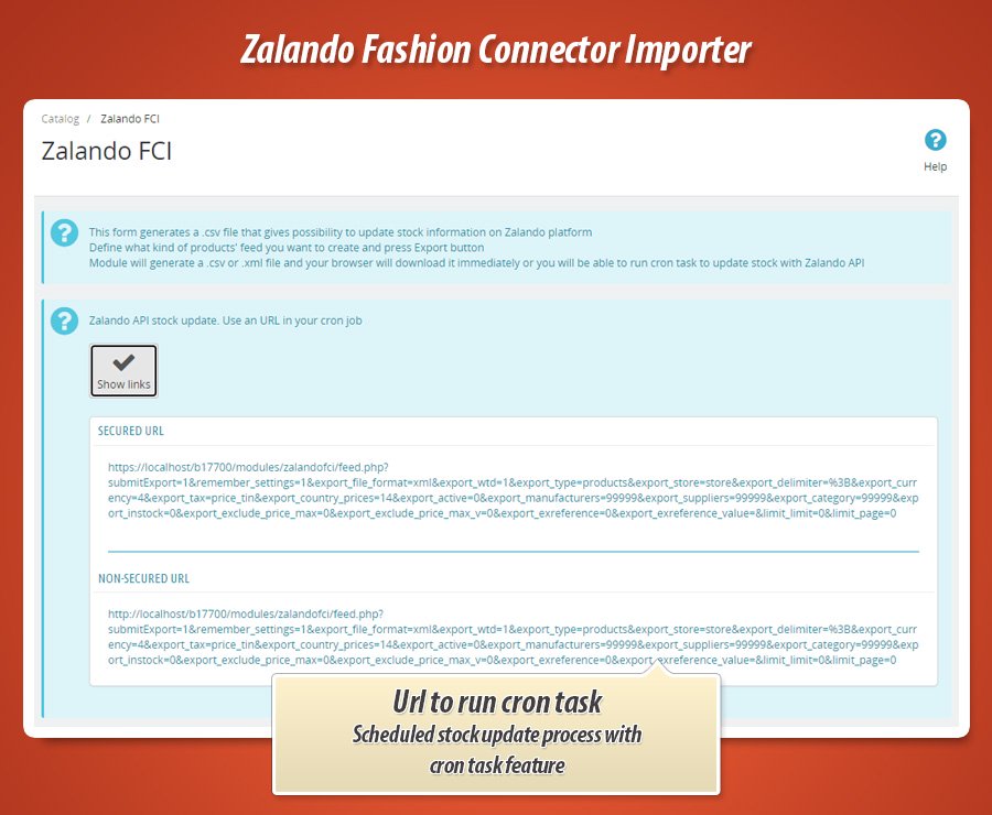 Foto 5: Zalando Fashion Connector Importer (FCI)