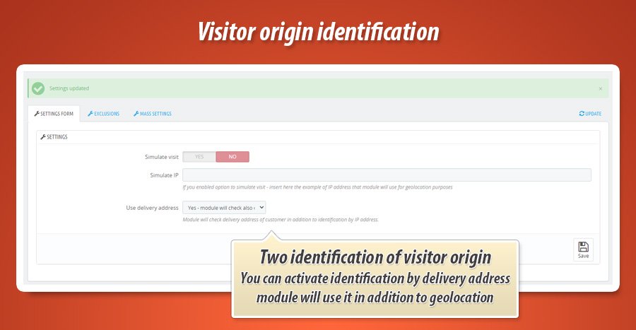 Foto 1: Ocultar Produtos por País (Geolocalização)