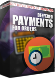 PrestaShop Deffered Payment Deffered payment module is a payment method for PrestaShop that gives possibility for privileged gro...
