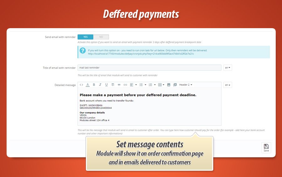 Zdjęcie 8: Odroczona płatność