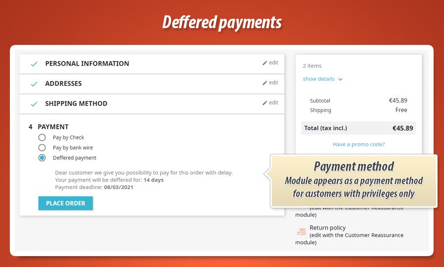 Zdjęcie 6: Odroczona płatność