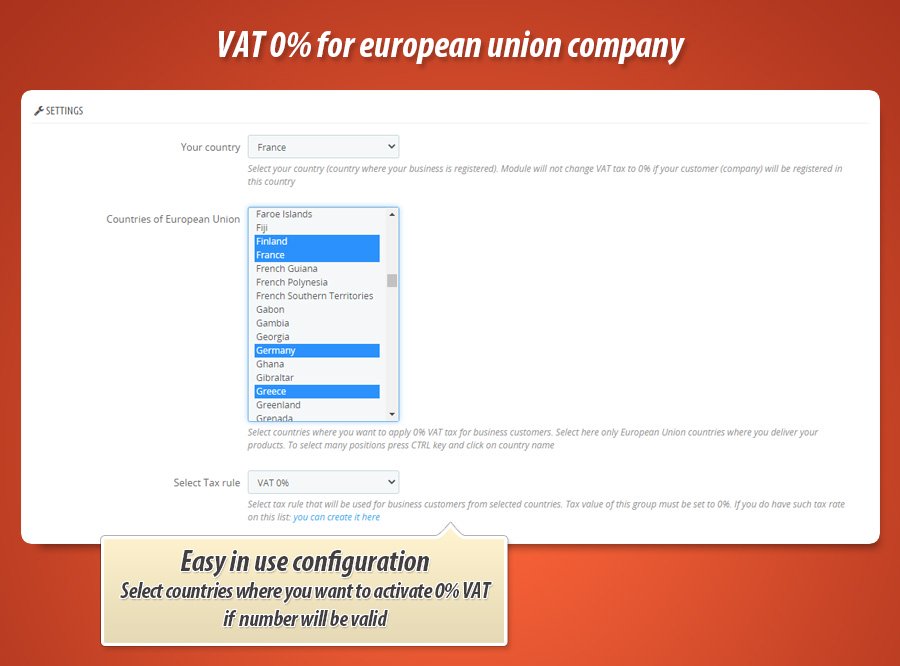 Kuva 9: Verojen tarkistus VIES -järjestelmässä ja 0 % arvonlisävero