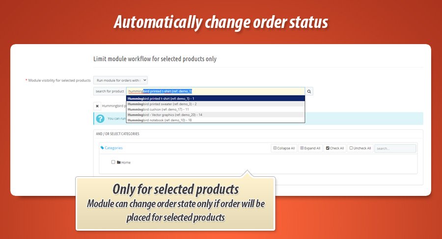 Image 2: Auto order status change