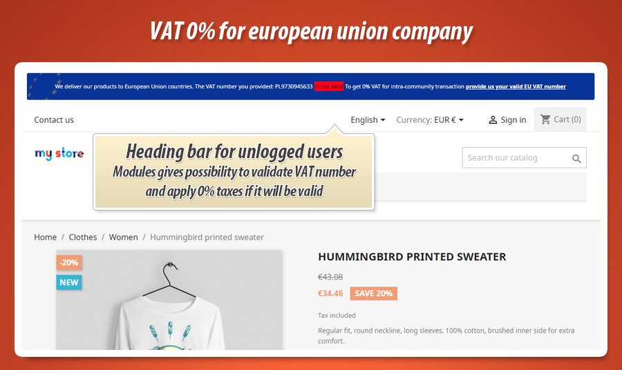 Kuva 7: Verojen tarkistus VIES -järjestelmässä ja 0 % arvonlisävero