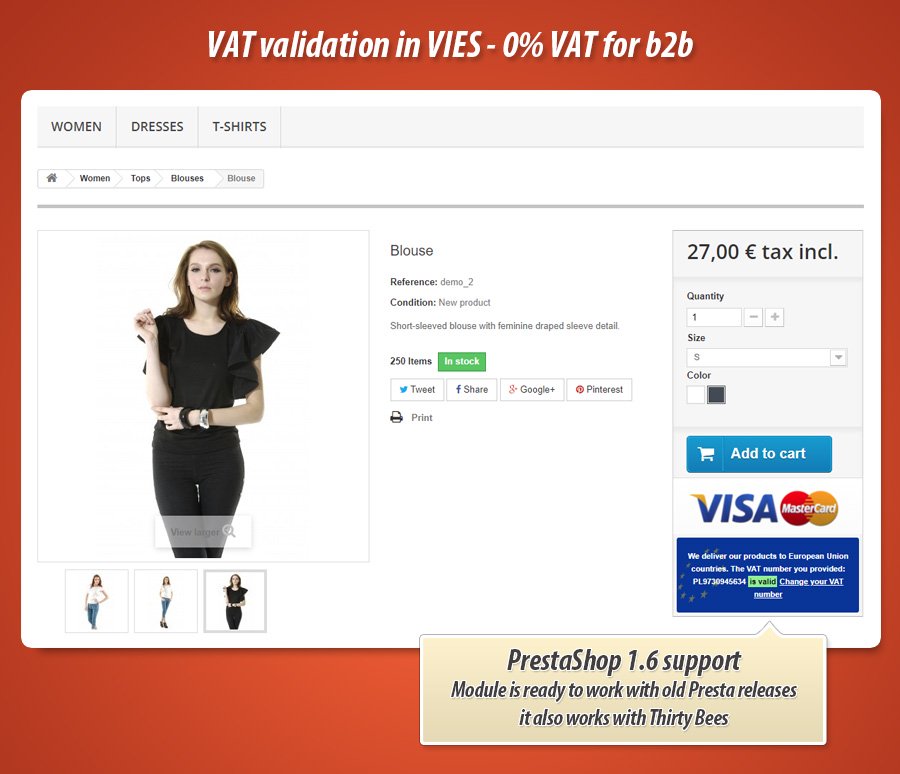 Kuva 2: Verojen tarkistus VIES -järjestelmässä ja 0 % arvonlisävero