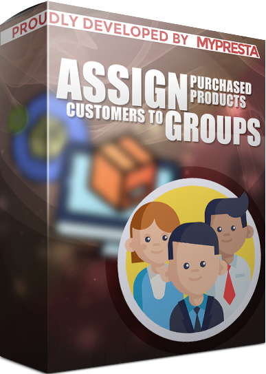 Assign customers to groups by categories and products