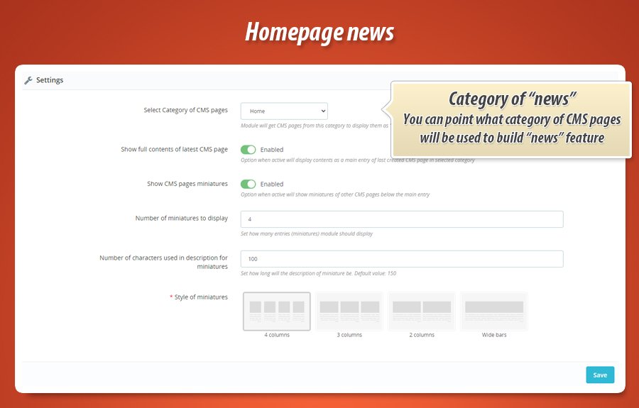 Zdjęcie 7: Newsy na stronie głównej