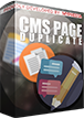 PrestaShop Duplicate CMS page This module gives you possibility to quickly duplicate Cms page created under improve > design > pages section in your shop's back office. Module duplicate entire page, including: name, description, meta title, meta description, meta keywords, friendly url, page content, indexation by search engines and 