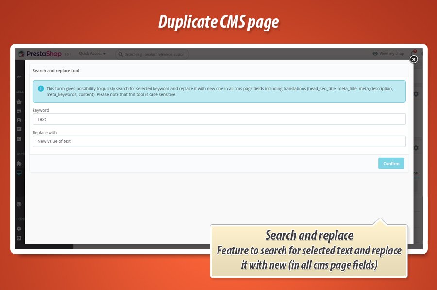 Foto 2: CMS pagina dupliceren