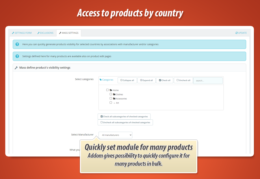 Zdjęcie 2: Dostęp do produktu z wybranych krajów