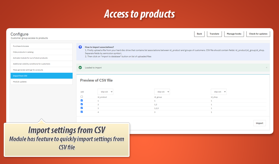 Zdjęcie 1: Dostęp do zamawiania produktu