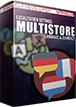 PrestaShop Multistore localization settings - language and currency With this module you can manage localization settings for each shop created in multistore feature. Addon gives you possibiblity to point what languages and currencies will be available in shop's front office. In addition to this you can point what language and what currency will be default in each shop individually.